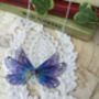 Deep Purple Rainbow Fairy Wing Necklace, thumbnail 2 of 2