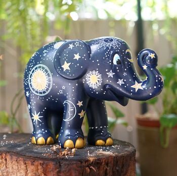 Love You To The Moon Hand Crafted Elephant 10cm, 2 of 12