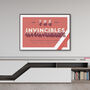 Arsenal 'The Invincibles' Typographic Poster, thumbnail 3 of 7