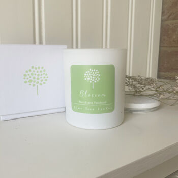 Luxury Blossom Candle Supporting Sudc UK Charity, 2 of 3