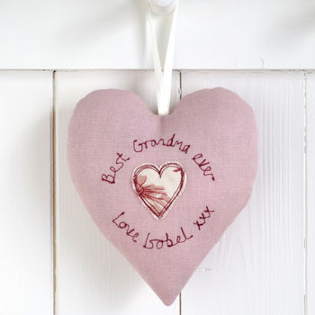 Personalised Initial Heart Decoration Gift, 10 of 12