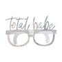 Iridescent Total Babe Party Fun Glasses Eight Pack, thumbnail 2 of 3