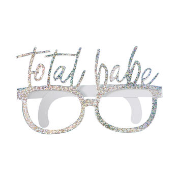 Iridescent Total Babe Party Fun Glasses Eight Pack, 2 of 3