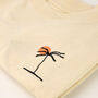 Surf And Sun Embroidered Oversized T Shirt, thumbnail 6 of 9