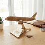 Airbus A320 Ceo Wingfence Model Plane Personalised Wooden Kit, thumbnail 1 of 12