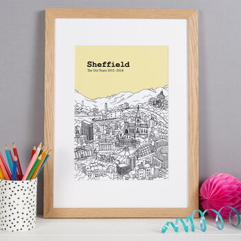Personalised Sheffield Print, 4 of 10