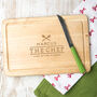 Chef Of The Family Personalised Serving Board, thumbnail 6 of 8