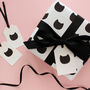 Black Cat Wrapping Paper, thumbnail 1 of 7