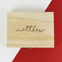 Personalised Name Wooden Watch Box, thumbnail 3 of 9