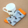 Motorbike Mug And Sock Gift Set, thumbnail 4 of 5