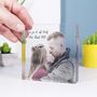 Anniversary Acrylic Standing Photograph Letterbox Gift, thumbnail 7 of 8