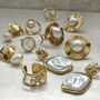 Chunky Baroque Pearl Drop Earrings, thumbnail 3 of 6