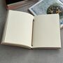 Father's Day Gift Recycled Leather A5 Dad's Recipes Record Book, thumbnail 2 of 4