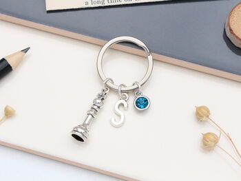 Personalised Chess Keyring, Choose Your Piece, Chess Gift, 6 of 10