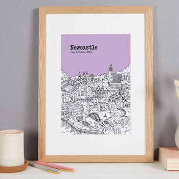 Personalised Newquay Print, 7 of 10