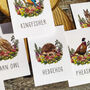 Woodland Animals Table Name Cards, thumbnail 5 of 6