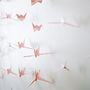 Origami Bird Cranes Hanging Paper Backdrop One String, thumbnail 8 of 9