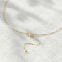 Petite 9ct Gold Initial Necklace, thumbnail 7 of 10
