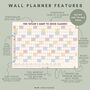 2026 Year Wall Planner | Personalised Calendar, thumbnail 4 of 6