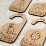 Realistic Woodland Baby Animal Nursery Wardrobe Divider, thumbnail 6 of 8