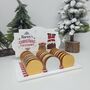 Chimney Personalised Acrylic Chocolate Coin Advent Calendar, thumbnail 1 of 2
