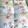 Heatable Cotton Linen Eye Pillow With Embroidery, thumbnail 5 of 7