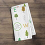 'Tree Towel' Tea Towel That Plants A Tree, thumbnail 3 of 4