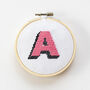 Drop Shadow Alphabet Cross Stitch Kit, thumbnail 10 of 10