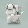 Personalised Bunny And Woodland Swaddles Baby Gift Set, thumbnail 1 of 7