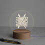 Personalised Mini Desk Lamp For Artists, thumbnail 1 of 4