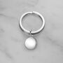 Your Wedding Day Moon Phase Personalised Keyring, thumbnail 7 of 12