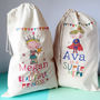 Personalised Let's Dress Up Toy Sack, thumbnail 8 of 8