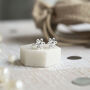 Thank You For Helping Me Grow Sterling Silver Earrings, thumbnail 3 of 5