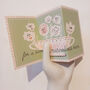Blooming Marvellous Trippy Tych Fold Out Card, thumbnail 2 of 4
