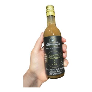 Scottish Boozy Gift Set Of Two Dessert Sauces, 7 of 12