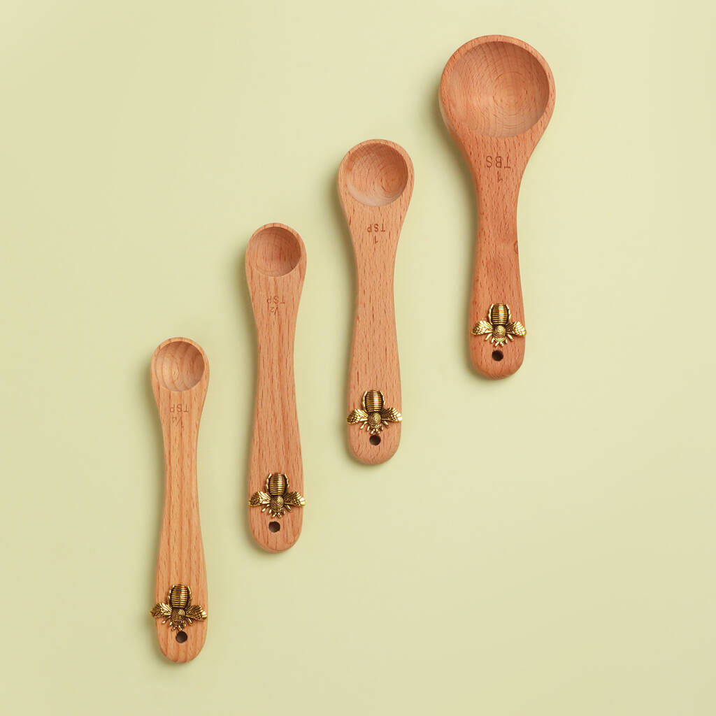 180 Degrees Bee Spoons, Set of 4 main image 0