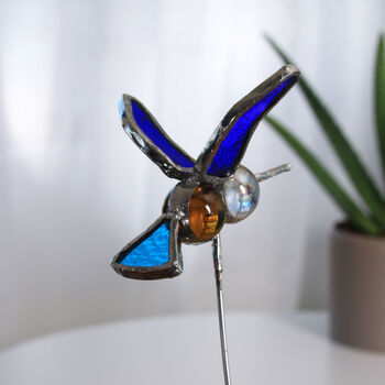 Stained Glass Sun Catcher Humming Bird, 5 of 7