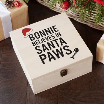 Personalised Pets Santa Paws Christmas Eve Box, 12 of 12