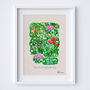 Teacher Thank You Helping Me Grow Art Print, thumbnail 5 of 6
