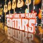 Guitar Statement 'You Can't Have Too Many Guitars' Inc Free Gift, thumbnail 3 of 10