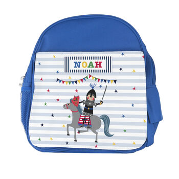 Personalised Children's Noble Knight Rucksack, 10 of 10