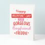 Boyfriend Personalised Valentines Card, thumbnail 1 of 5