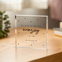 Personalised Motivational Acrylic Plaque Gift, thumbnail 2 of 2
