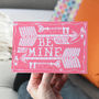 Be Mine Valentine's Day Card, thumbnail 4 of 4