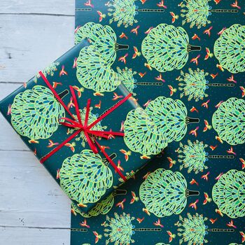 Tropical Garden Wrapping Paper, 4 of 6