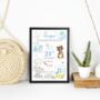 Personalised Gift For New Born Baby Boy, thumbnail 2 of 3