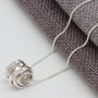 Personalised Silver Scroll Necklace, thumbnail 6 of 12