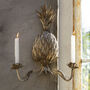 Antique Style Pineapple Wall Sconce, thumbnail 2 of 3