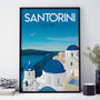 Santorini Art Print, thumbnail 2 of 4