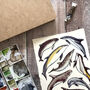 Dolphins Of Britain Wildlife Print, thumbnail 5 of 9